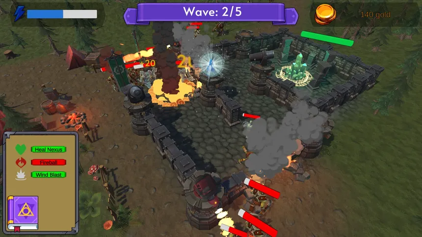 Скриншот 3 к игре Defence of the Arcane Realms