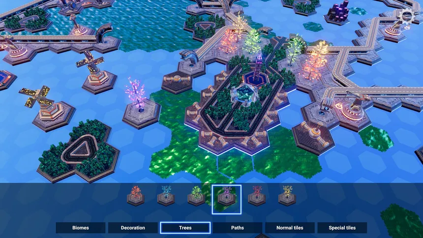 Скриншот 4 к игре HexaScape: Cyber Defense