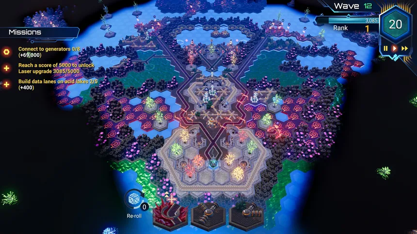 Скриншот 5 к игре HexaScape: Cyber Defense