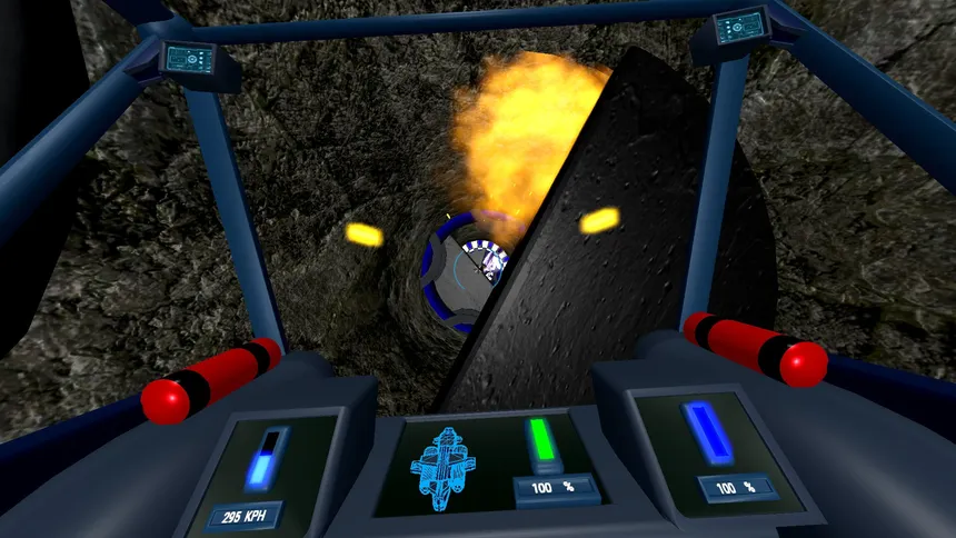 Скриншот 4 к игре Tunnel Assault