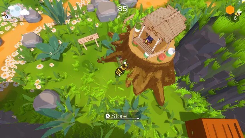 Скриншот 6 к игре Honey Bee With Guns