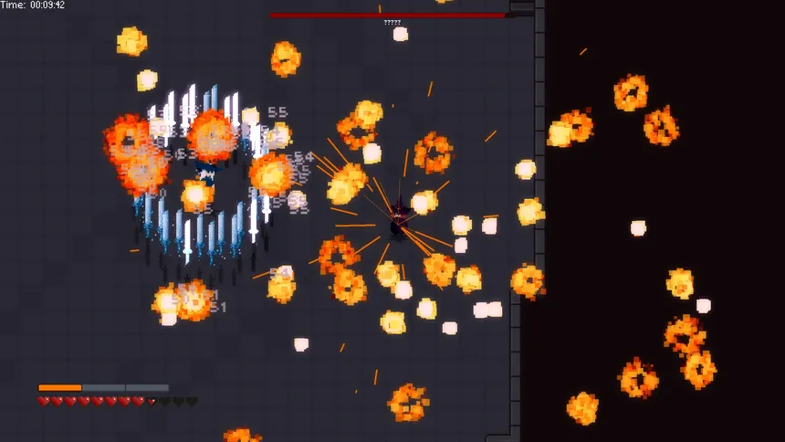 Скриншот 3 к игре Little Fire Girl Fights Final Boss / 小紅姐掉站终极Boss!