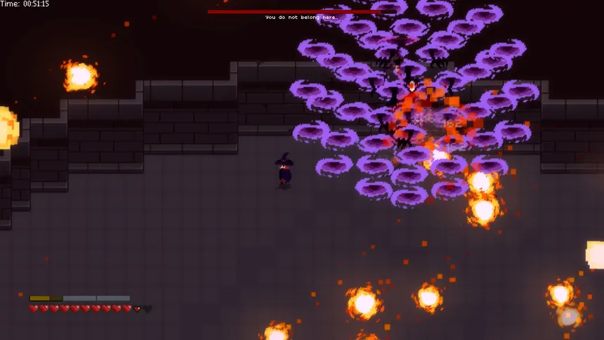Скриншот 5 к игре Little Fire Girl Fights Final Boss / 小紅姐掉站终极Boss!