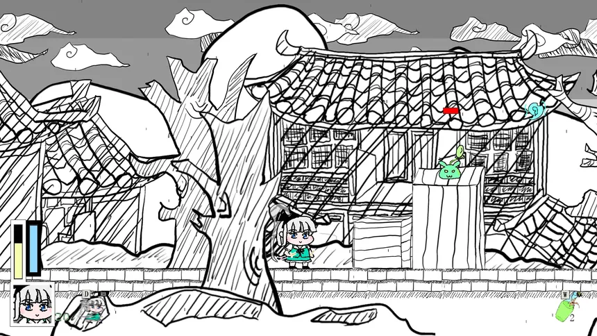 Скриншот 5 к игре 幽幽子大人食欲不振 Yuyuko is suffering from lack of appetite