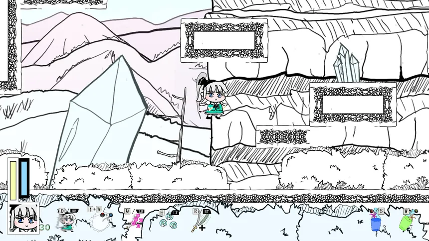 Скриншот 6 к игре 幽幽子大人食欲不振 Yuyuko is suffering from lack of appetite