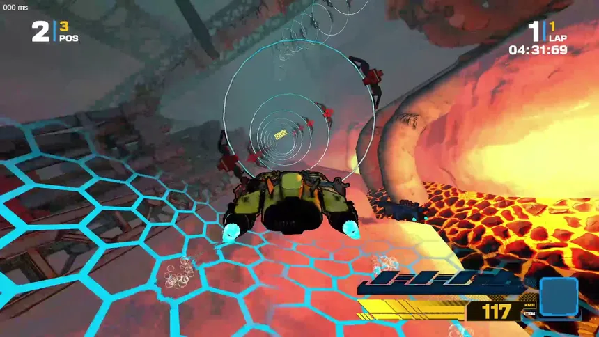 Скриншот 3 к игре AguaBlitz: Alien Racer