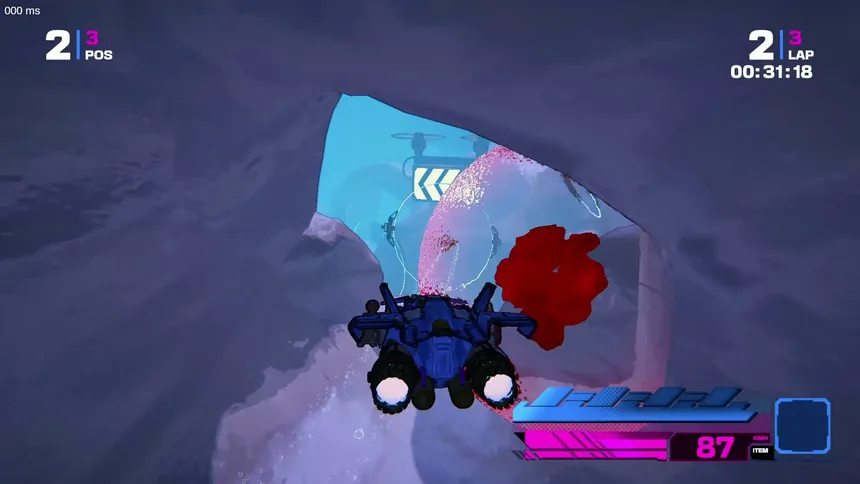 Скриншот 6 к игре AguaBlitz: Alien Racer