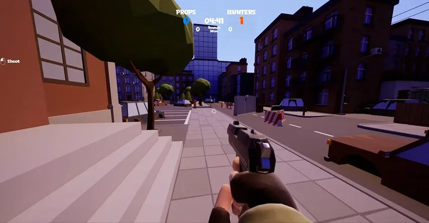 Скриншот 1 к игре Morphscape: The Stylized Prop Pursuit