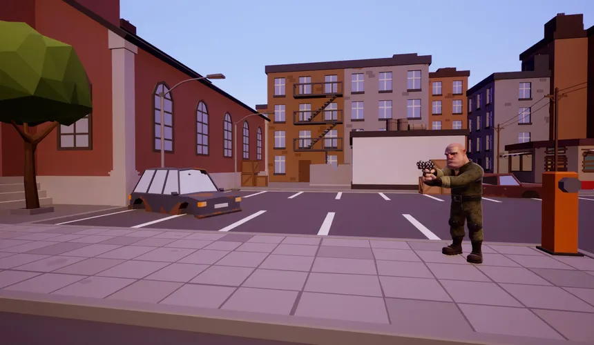 Скриншот 2 к игре Morphscape: The Stylized Prop Pursuit