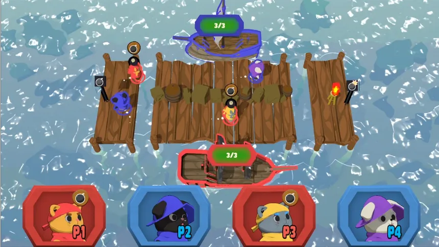 Скриншот 1 к игре Paw Pirates