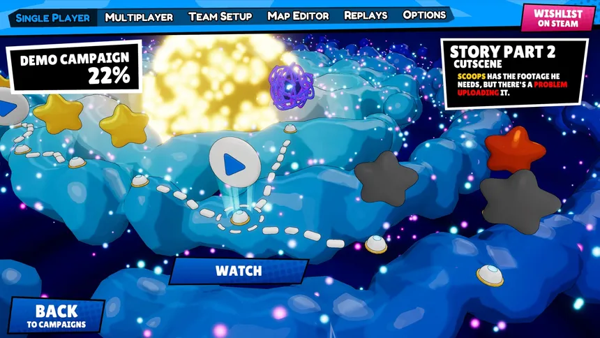 Скриншот 4 к игре Gravitee Wars
