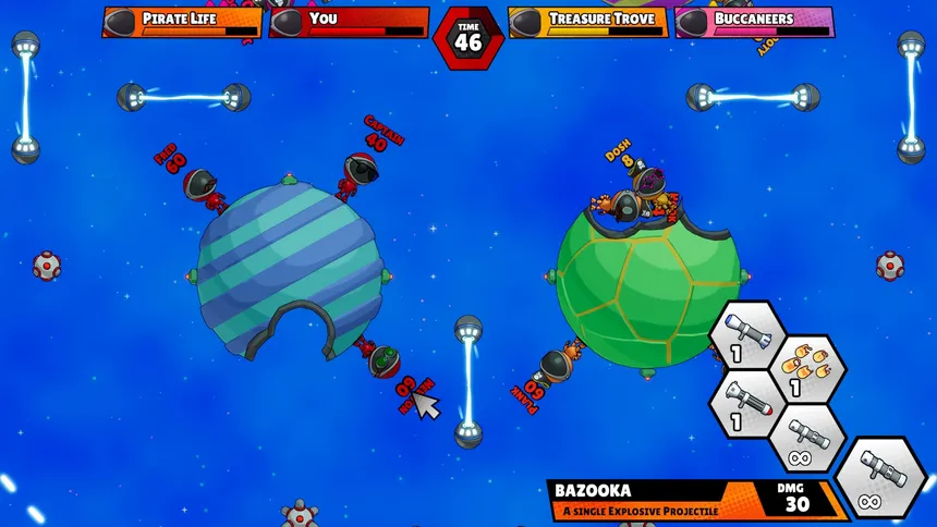 Скриншот 7 к игре Gravitee Wars