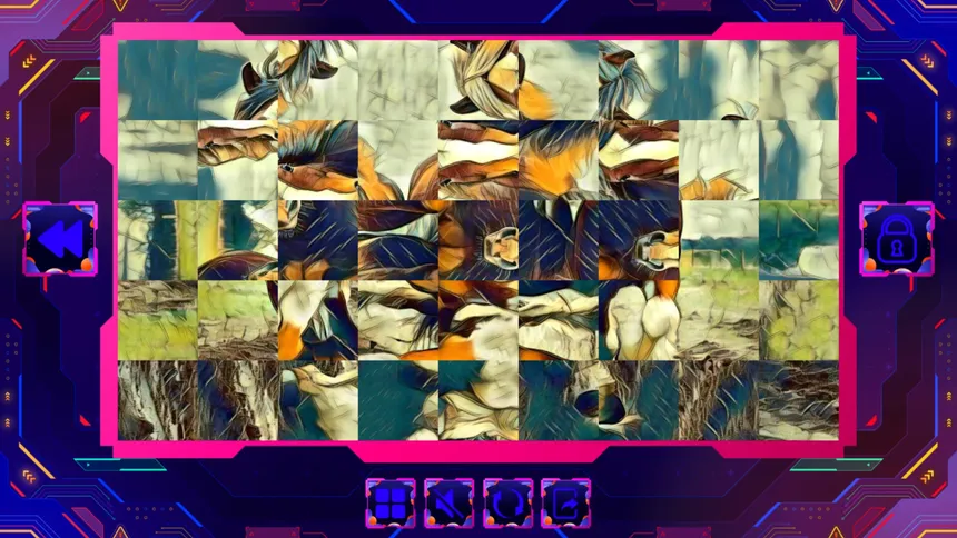 Скриншот 3 к игре Twizzle Puzzle: Horses