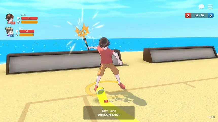 Скриншот 2 к игре Pixel Tennis
