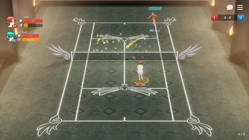 Скриншот 3 к игре Pixel Tennis