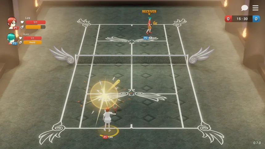 Скриншот 4 к игре Pixel Tennis