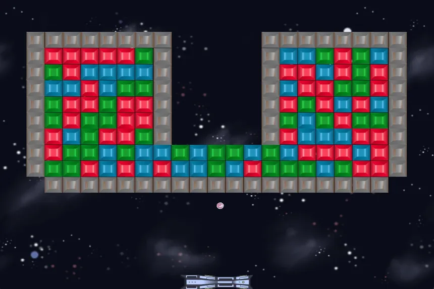 Скриншот 1 к игре Breaking Bricks