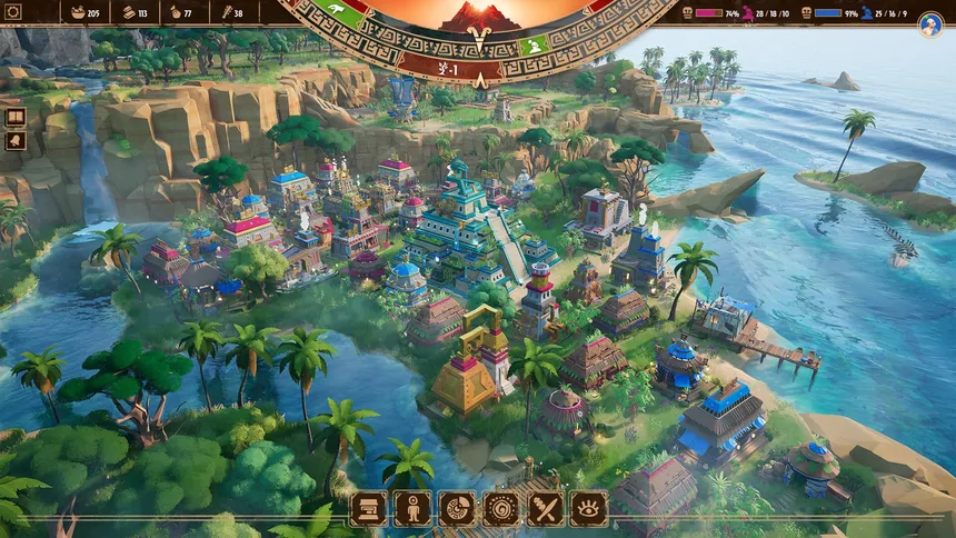 Скриншот 1 к игре The Whims of the Gods 🏝️🏠🌋