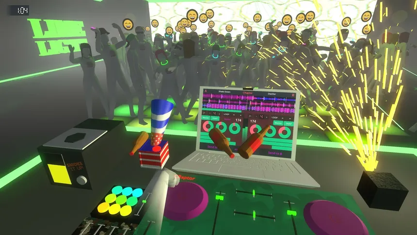 Скриншот 1 к игре DJ SIMULATOR