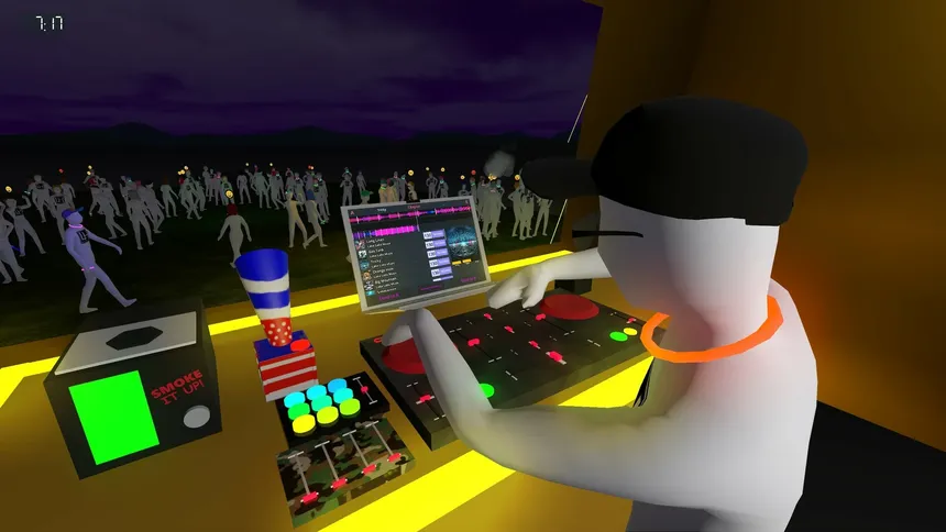 Скриншот 2 к игре DJ SIMULATOR