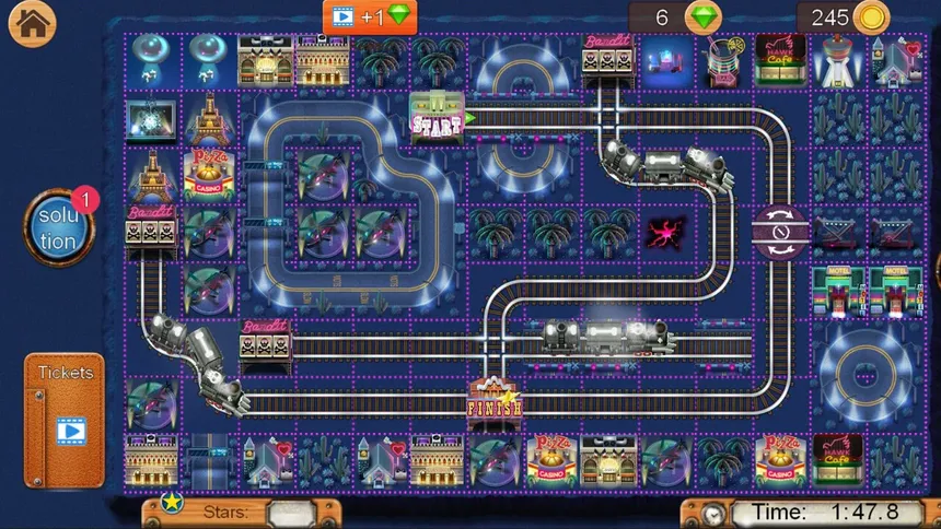 Скриншот 4 к игре Rail Maze 2