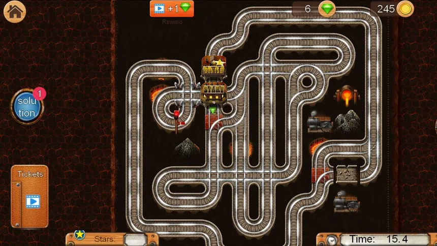 Скриншот 5 к игре Rail Maze 2