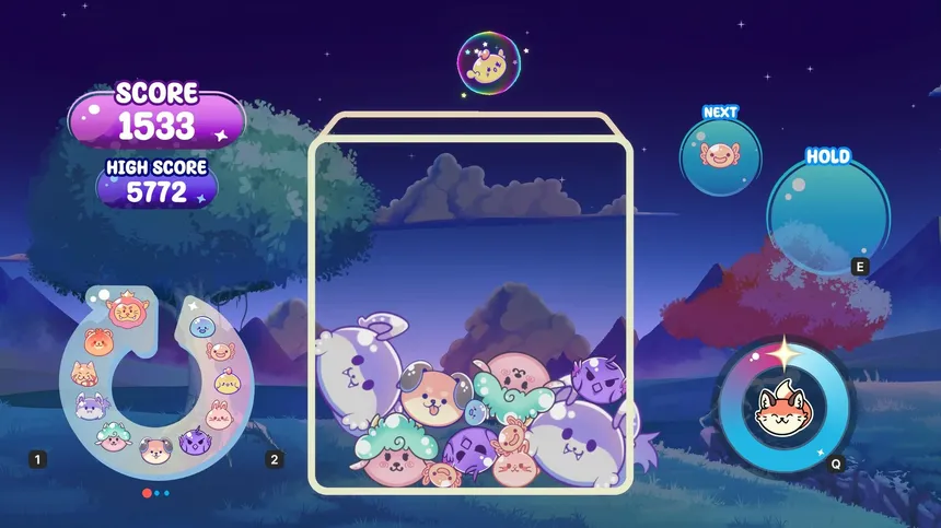 Скриншот 2 к игре Kirakira Slimes