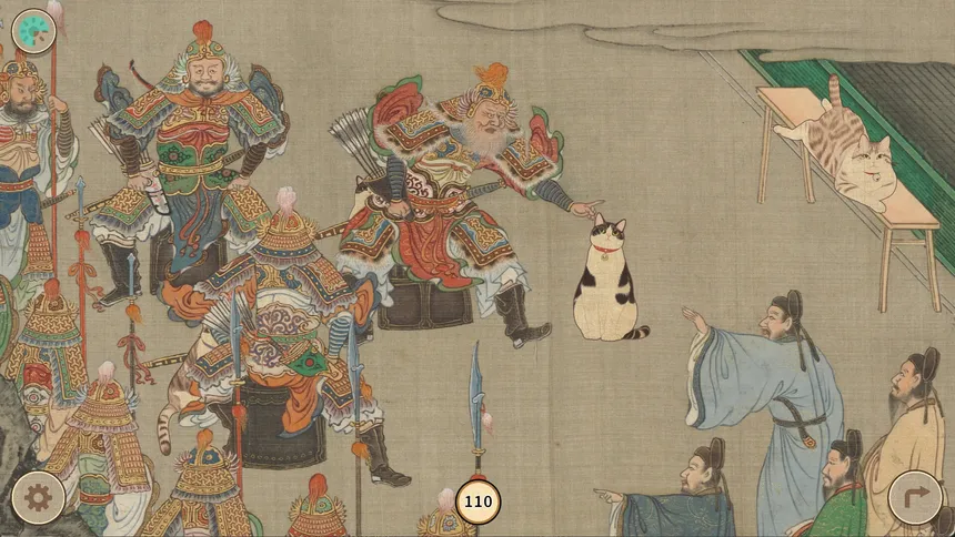 Скриншот 2 к игре Cats of the Tang Dynasty