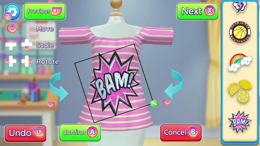Скриншот 3 к игре DIY Fashion Star