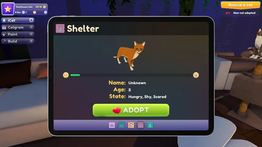 Скриншот 3 к игре Cat Cafe Simulator