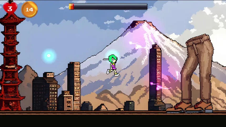 Скриншот 1 к игре Megan's Adventure