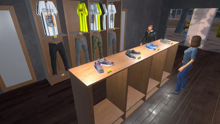 Скриншот 1 к игре Clothing Store Simulator