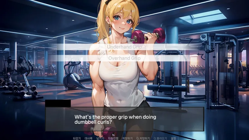 Скриншот 3 к игре Muscle Girl Lisa: Training Diary
