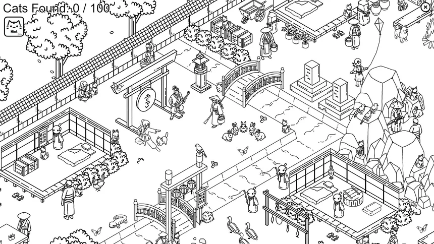 Скриншот 5 к игре Hidden Felines: Japanese Village