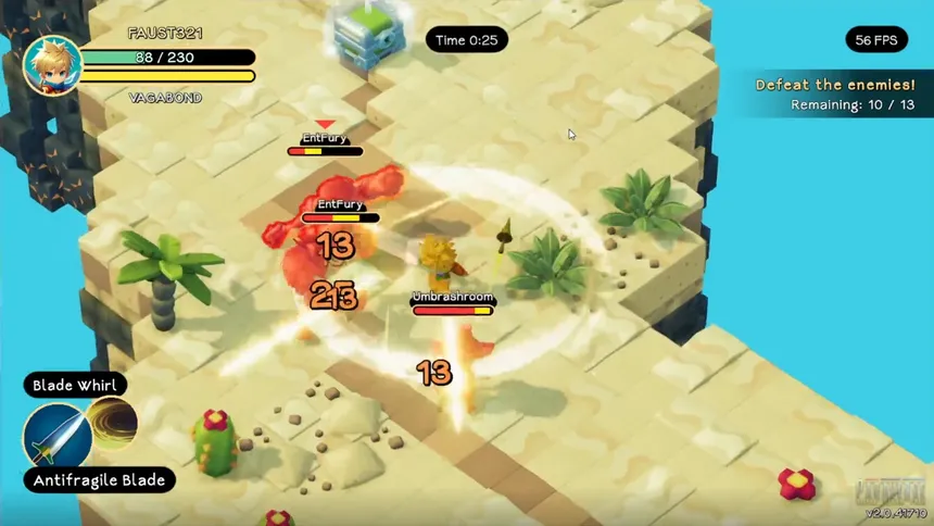 Скриншот 2 к игре Cube Hero Odyssey