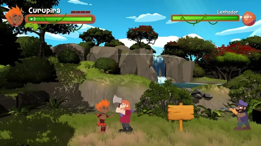 Скриншот 8 к игре Amazônia Viva Game: animais em extinção