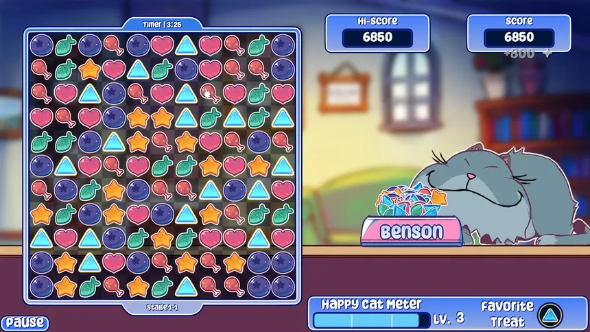 Скриншот 1 к игре Chowdown Kitty