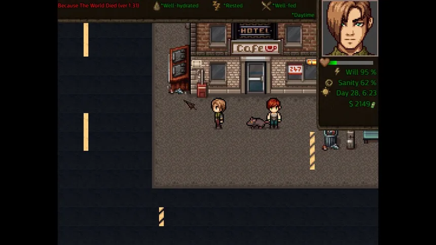 Скриншот 1 к игре Because The World Died