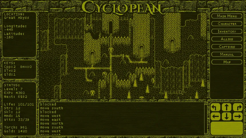 Скриншот 2 к игре Cyclopean: The Great Abyss