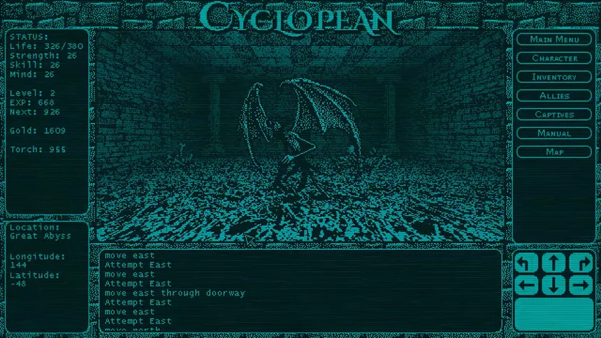 Скриншот 3 к игре Cyclopean: The Great Abyss