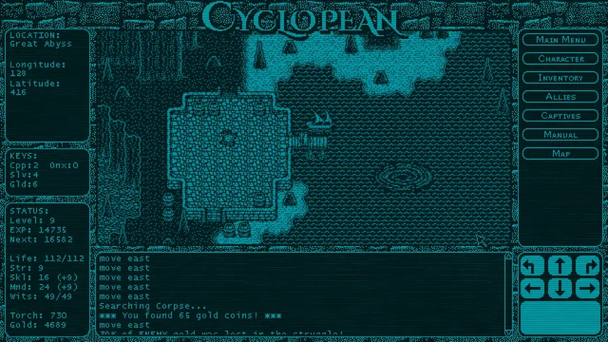 Скриншот 6 к игре Cyclopean: The Great Abyss