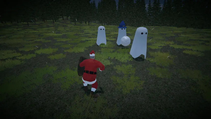 Скриншот 1 к игре Santaower Defense
