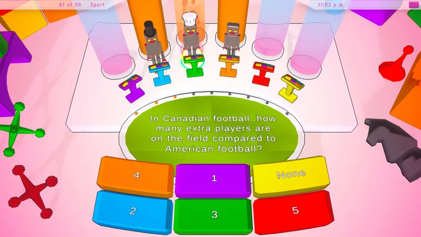 Скриншот 2 к игре Robot Trivia Funtime