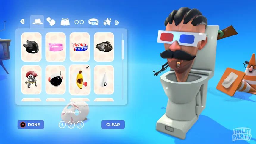 Скриншот 6 к игре Toilet Party