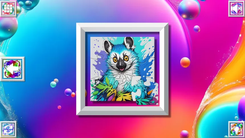 Скриншот 2 к игре Color Splash: Monkeys