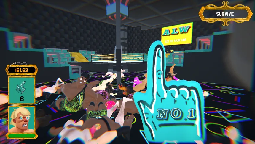 Скриншот 1 к игре Wrestler Rush