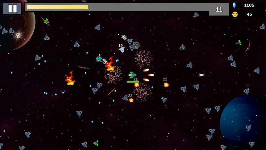 Скриншот 1 к игре Space Horde Attack