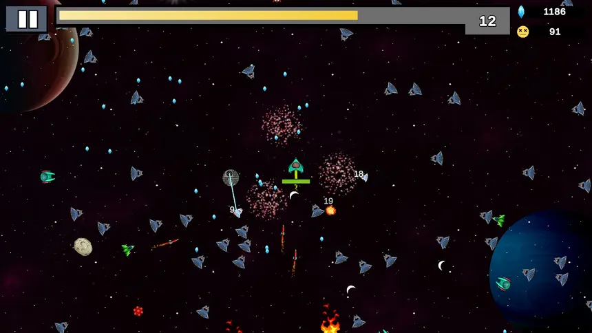Скриншот 2 к игре Space Horde Attack