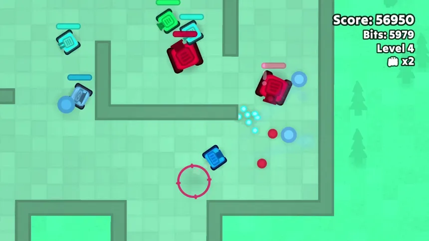 Скриншот 1 к игре Tankbot Battle
