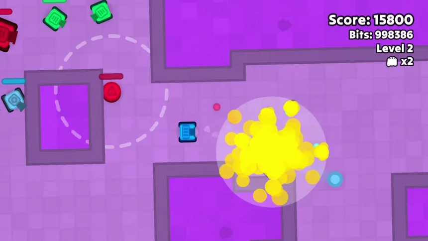 Скриншот 4 к игре Tankbot Battle